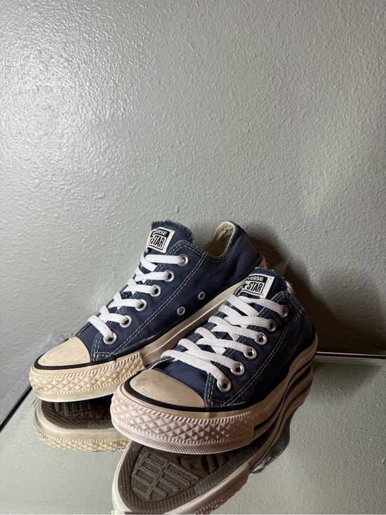 Converse Shoes - Converse Chuck 70 Low Top Navy Blue Canvas Sneakers Women’s 7 Men’s 5